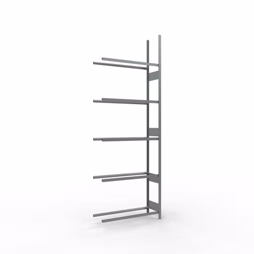 Produktbild Nr 7 des Artikels Anbauregal, Räder-/Reifenregal, 3500 x 1200 x 400 mm, verzinkt, 5 Lagerebenen á 150 kg Fachlast pro Ebene Abbildung Nr 7 des Artikels Anbauregal, Räder-/Reifenregal, 3500 x 1200 x 400 mm, verzinkt, 5 Lagerebenen á 150 kg Fachlast pro Ebene aus der Produktgruppe Fachbodenregale von der Marke Schulte Lagertechnik