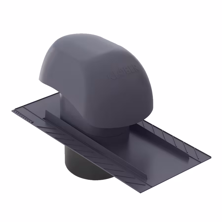 Venduct Be-/Entlüftungs-Set Anschluss an DN 160 für Schiefer und Biber anthrazit von der Marke Klöber Venduct Be-/Entlüftungs-Set Typ Farbe: Anthrazit (Klöber Standardfarbe) aus der Kategorie Steildachdurchgänge mit der Artikelnr. KE0563-3-0429