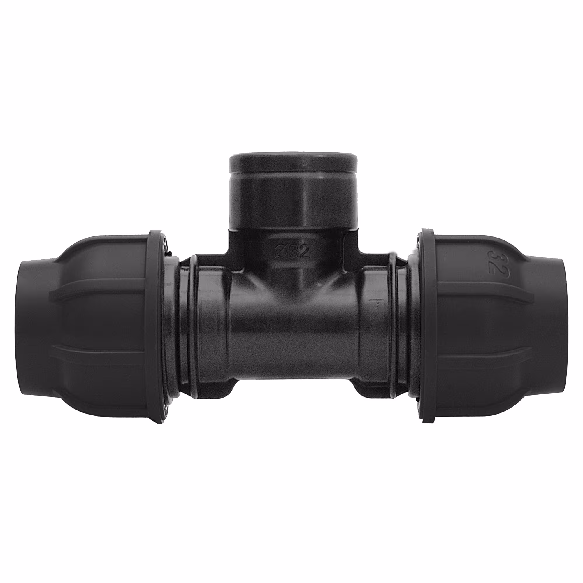 PE Verschraubung T-Stück Ø 25 x 1/2" IG x 25 mm von der Marke Gebo PE T-Stücke mit Übergang von PE-Rohr auf Innengewinde Typ Größe: 25 mm x 1/2 Zoll Innengewinde x 25 mm aus der Kategorie PE Rohr Kunststoff Fittings mit der Artikelnr. 13042501