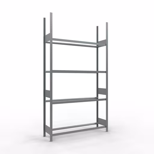Grundregal, Räder-/Reifenregal, 2750 x 1500 x 400 mm (HxBxT), verzinkt, 4 Lagerebenen á 150 kg Fachlast pro Ebene von der Marke Schulte Lagertechnik Grundregal, Räder-/Reifenregal, 2750 x 1500 x 400 mm (HxBxT), verzinkt, 4 Lagerebenen á 150 kg Fachlast pro Ebene aus der Kategorie Autoteilelagerung mit der Artikelnummer 20997