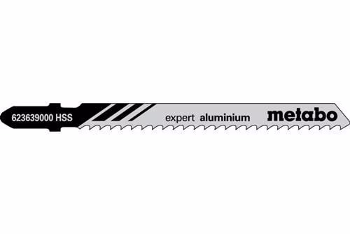 Stichsägeblätter expert aluminium Nutzlänge 74 mm Zahnteilung 3 mm HSS gefräst geschränkt 5 Stück aus der Kategorie Stichsägeblatt mit der Teilenummer 8000066678