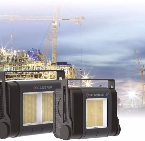 Detailbild 4026531 LED-Strahler SITE LIGHT 80 630 W 20000-80000 lm 10 m H07RN-F 3x1,5 mm² IP65 SCANGRIP