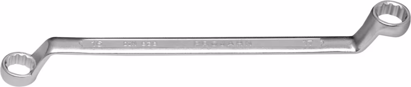 Doppelringschlüssel metrisch, DIN 838 Typ Variante: DoppelringSchlüssel 8 x 9 mm aus der Kategorie Ring- und Doppelringschlüssel mit der Artikelnr. 240809