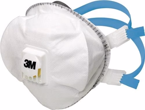 Atemschutzmaske 8825+ FFP2/V R D mit Ausatemventil 3M aus der Kategorie Atemschutzmasken und Filter mit der Teilenummer 4000370664