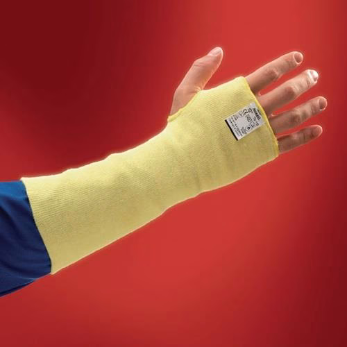 Armschützer HyFlex® 70-110 254mm gelb EN 388,EN 407 PSA III ANSELL aus der Kategorie Schutzanzüge und Überzieher mit der Teilenummer 4000371416