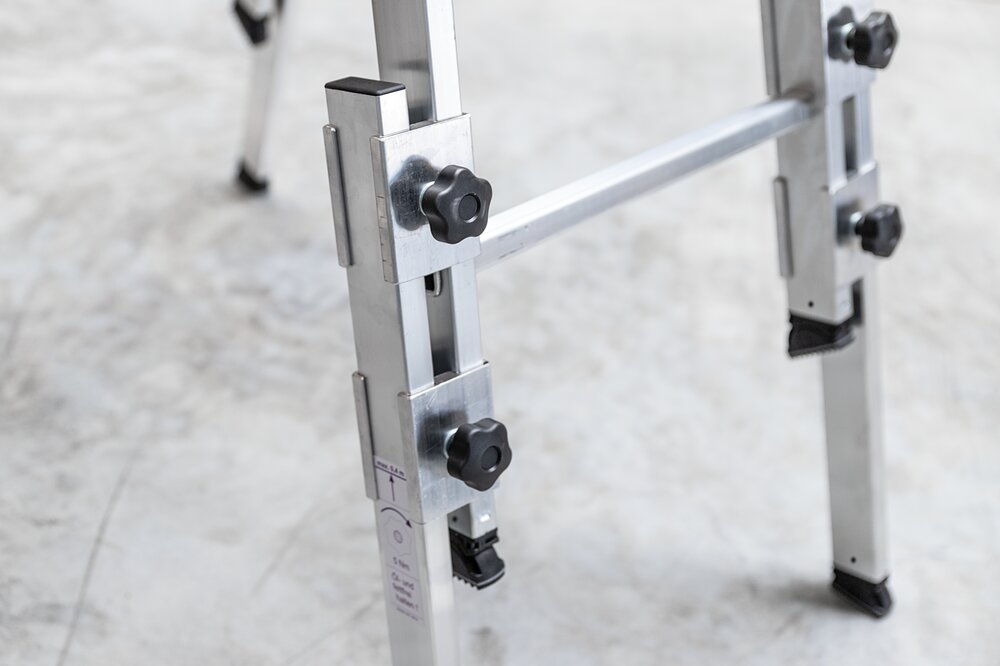 Munk Sprossen-Stehleiter treppengängig 2x5 Sprossen