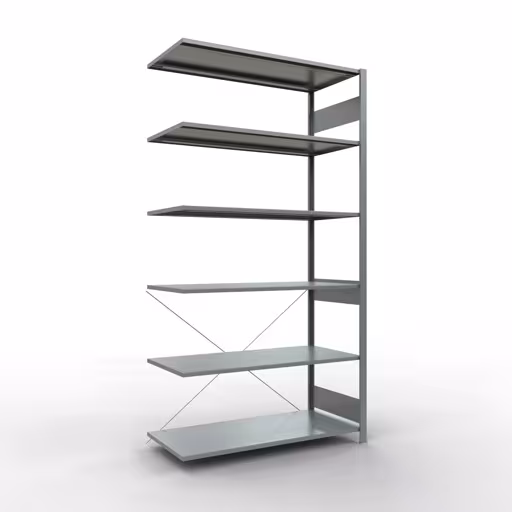 Stecksystem Anbauregal 2500x1300x600 mm, Typ 150 kg, verzinkt von der Marke Schulte Lagertechnik Stecksystem Anbauregal 2500x1300x600 mm, Typ 150 kg, verzinkt aus der Kategorie Anbauregal mit der Artikelnummer 12766-130