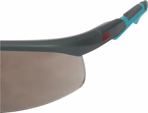 Detailbild 4004489 Veiligheidsbril S2002SGAF-BGR-EU EN 166 EN 170EN 172 grijs/turquoise veren, grijs glas