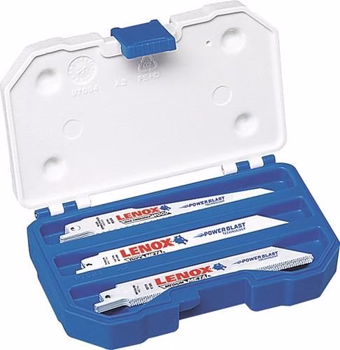 Jeu de lames de scie sabre 1073415RKG pour bois et métal 15 pièces LENOX