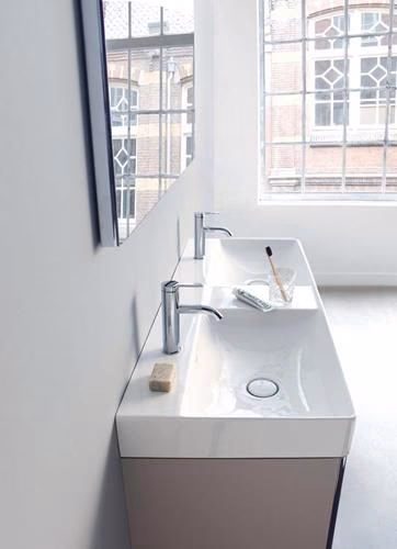 Duravit C.1 Einhebel-Waschtischmischer M ohne Zugstange, Chrom Hansgrohe