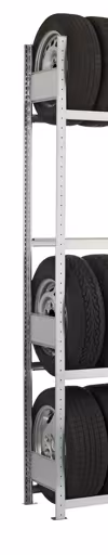 MULTIplus T-Profil-Rahmen 3000x1000 mm, verzinkt, 3 Tiefenriegel, unmontiert von Schulte Lagertechnik mit der Artikelnr. 12887-A