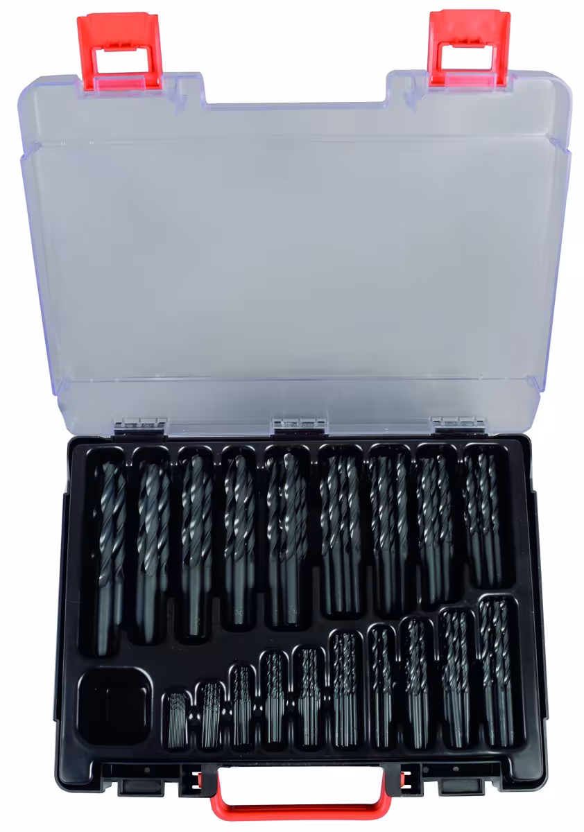 Abbildung Nr 7 des Artikels Bohrer-Magazin Kunststoff HSS-R 170tlg 1-10/0,5 mm ECO aus der Produktgruppe Maschinenzubehör von der Marke PROJAHN