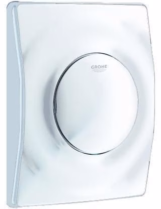 Plaque de commande d'urinoir GROHE Surf 116x144mm LongLife, finition blanc alpin, de la catégorie urinoirs, référence 6000502777