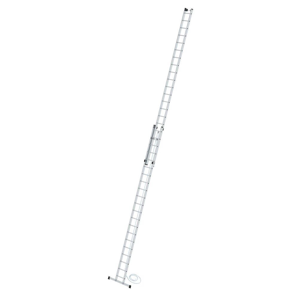 Munk 2-delige touwladder met standaard dwarsbalk uit de categorie uitschuifladders, touwladders met artikelnummer 021721