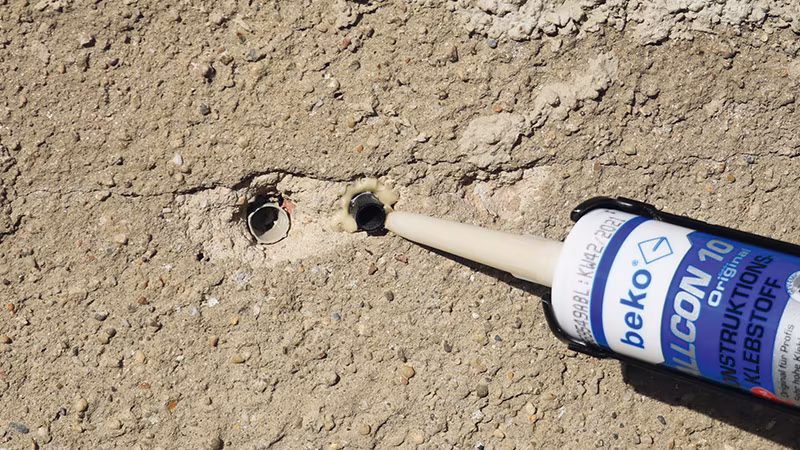 Allcon 10® Konstruktionsklebstoff 150 ml Boden, Rauchrohr