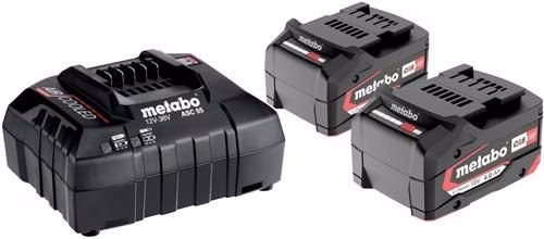 Metabo Basic 4.0 18V 2x4Ah accuset van het merk Metabo Basis 4.0 18V 2x4Ah accuset METABO uit de categorie Batterijen en laders voor apparaten op batterijen met artikelnummer 8000741709