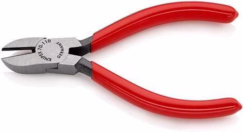 Seitenschneider Länge 110mm Kopf poliert Kunststoff-Überzug KNIPEX