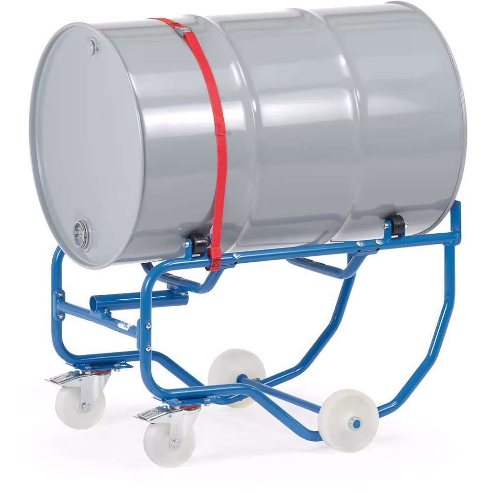 Fasskipper 2015 zum Lagern und Entleeren von 200-Liter-Stahlfässern von der Marke Fetra aus der Produktreihe Transportsysteme