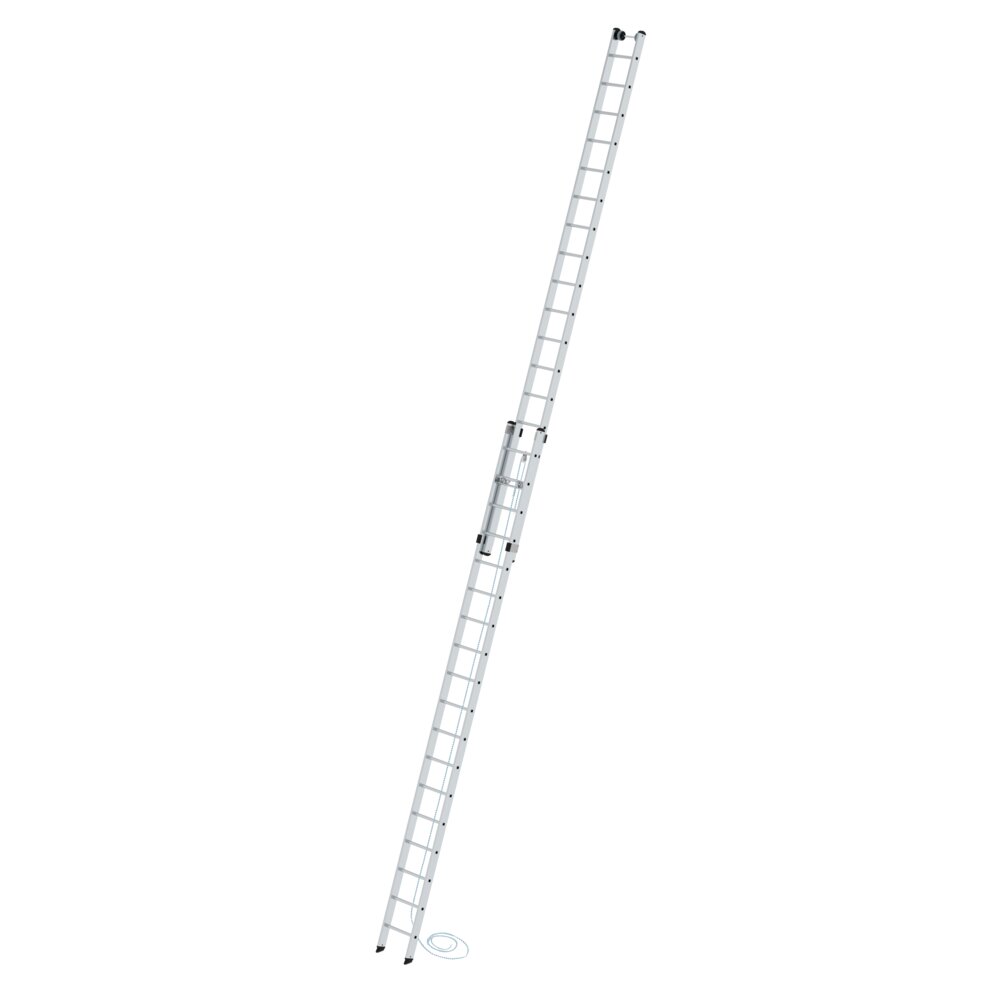 Munk 2-delige touwladder zonder dwarsbalk, 2x18 sporten, van Günzburger Steigtechnik Munk 2-delige touwladder zonder dwarsbalk uit de categorie uitschuifladders, touwladders met artikelnummer 021218
