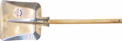 Hallenser Randschaufel Größe 9 380x380mm Aluminiumblech KRUMPHOLZ aus der Kategorie Schaufeln und Spaten mit der Teilenummer 4300500003