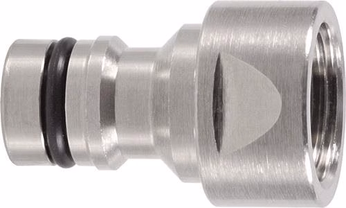 Hahnstecker GEKA plus Messing vernickelt Innengewinde G 1/2 Zoll GEKA von der Marke Geka Hahnstecker GEKA plus Messing vernickelt GEKA aus der Kategorie Schlauchverbinder, Kupplungen und Anschlüsse mit der Teilenummer 4300600044