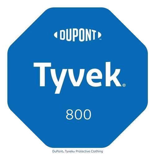 Logo 4074778 Chemikalienschutzanzug Tyvek 800 J Größe L weiß PSA III DUPONT