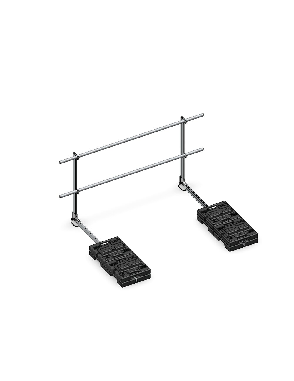 Munk Ausstiegsgeländer seitlich 2000 mm mit Ballast freistehend von Günzburger Steigtechnik Munk Ausstiegsgeländer seitlich 2000 mm mit Ballast freistehend aus der Kategorie Steigtechnik Zubehör & Ersatzteile mit der Artikelnr. 060964