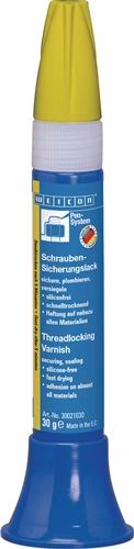 Schraubensicherungslack gelb 30 g Pen-System WEICON von der Marke Schraubensicherungslack WEICON aus der Kategorie Montagekleber mit der Teilenummer 4000349543