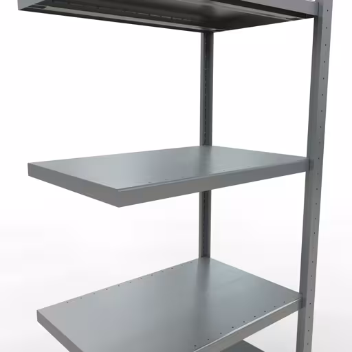 Abbildung Nr 14 des Artikels Anbauregal, Fachbodenregal Stecksystem MULTIplus250, 2000 x 750 x 500 mm (HxBxT), 5 Fachböden, Längenriegel, verzinkt aus der Produktgruppe Stecksystem von der Marke Schulte Lagertechnik