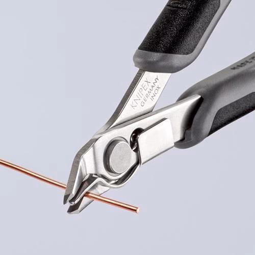 Detailbild 4045401 Elektronische zijsnijtang Super-Knips® Lengte 125 mm Vorm 1 Facet niet gepolijst KNIPEX