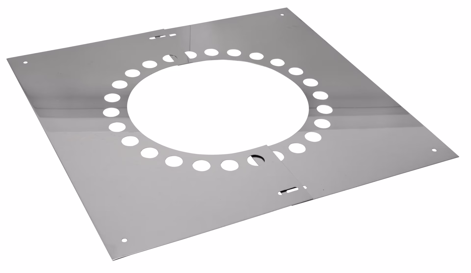 DW Dachschrägenblende mit Hinterlüftung D200 30-45° VA aus der Kategorie Edelstahl Abgassystem doppelwandig mit der Artikelnr. 671067