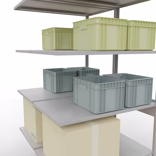Anbauregal, Doppelregal, Fachbodenregal Stecksystem MULTIplus150, 2500 x 1000 x (2x600) mm (HxBxT), 2x6 Fachböden, Kreuzstrebe, RAL 7035 lichtgrau mit der Artikelnr. 32766 Anbauregal, Doppelregal, Fachbodenregal Stecksystem MULTIplus150, 2500 x 1000 x (2x600) mm (HxBxT), 2x6 Fachböden, Kreuzstrebe, RAL 7035 lichtgrau von Schulte Lagertechnik aus der Kategorie Fachbodenregale