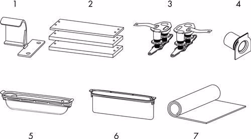Technische Zeichnung 4035937 Grundkörper uBox universal für Duschrinnen-Ablaufgehäuse für flache Installation HANSGROHE