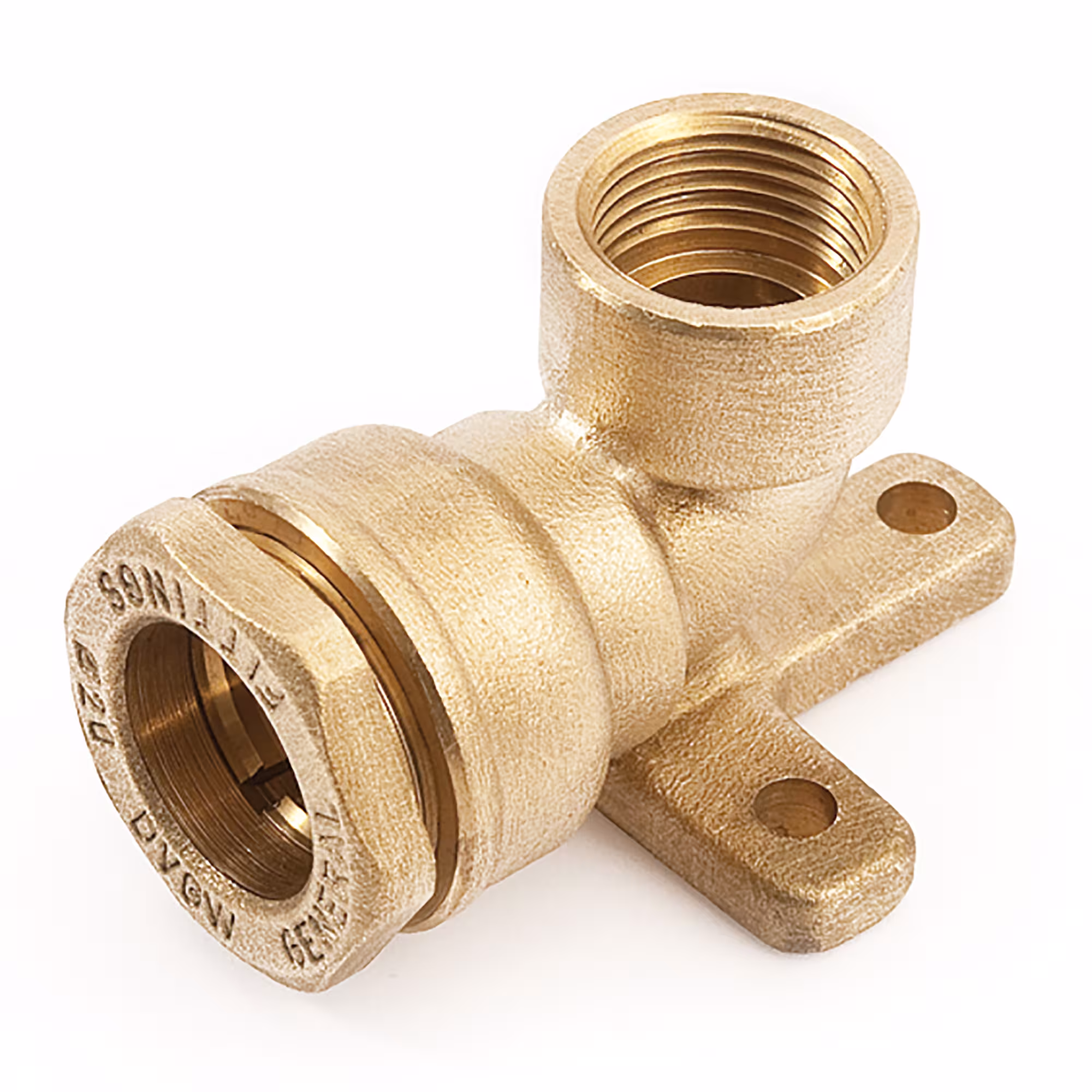Wandbefestigungen für PE-Rohr von General Fittings Wandbefestigungen für PE-Rohr aus der Kategorie PE Rohr Messing Fittings