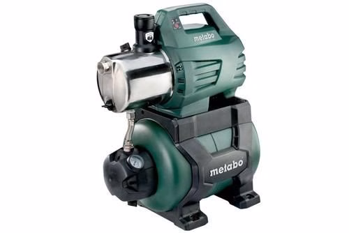 Système d'alimentation en eau domestique HWW 6000/25 Inox 6000 l/h 55m 8m 1300W STA 24l METABO de la catégorie systèmes d'alimentation en eau domestique avec la référence 4684508015
