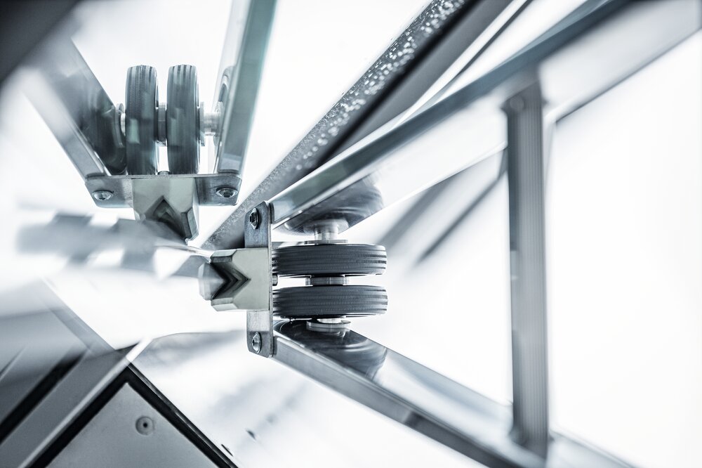 Milieubild 2178190 Munk Stufen-Glasreinigerleiter-Satz mit nivello®-Traverse und clip-step R13 2-teilig