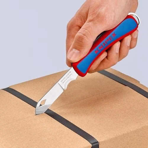 Detailbild 4056085 Elektrikerklappmesser Länge 120mm Klinge klappbar SB KNIPEX