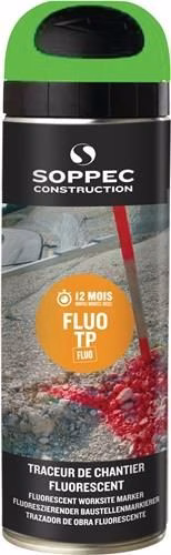 12 Stück - Baustellenmarkierspray FLUO TP neongrün 500 ml Spraydose SOPPEC von der Marke Soppec Baustellenmarkierspray FLUO TP 500 ml Spraydose SOPPEC aus der Kategorie Markierungsspray mit der Teilenummer 4000354130