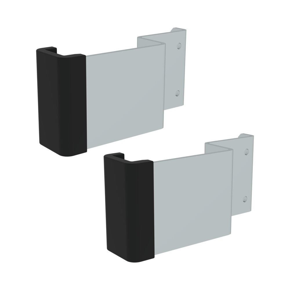Guide-cordon Munk en bas pour échelles de corde à 2 sections 98x25 mm de Günzburger Steigtechnik Accessoire de guidage inférieur Munk pour échelles à corde à 2 sections de la catégorie des échelles extensibles, échelles à corde portant le numéro d'article 019259