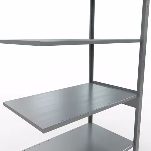 Anbauregal, Fachbodenregal Stecksystem MULTIplus85, 2500 x 1000 x 600 mm (HxBxT), 6 Fachböden, Längenriegel, verzinkt aus der Kategorie Anbauregal mit der GTIN 4004514285188 Anbauregal, Fachbodenregal Stecksystem MULTIplus85, 2500 x 1000 x 600 mm (HxBxT), 6 Fachböden, Längenriegel, verzinkt von der Marke Schulte Lagertechnik aus der Produktreihe Stecksystem