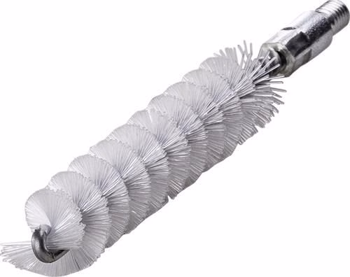 Pijpborstel, lengte 115 mm, diameter 12 mm, glad nylon PA, borstellengte 80 mm, merk LESSMANN Pijpborstel, borstellengte 80 mm, LESSMANN, uit de categorie handborstels en staalborstels, artikelnummer 4000840926