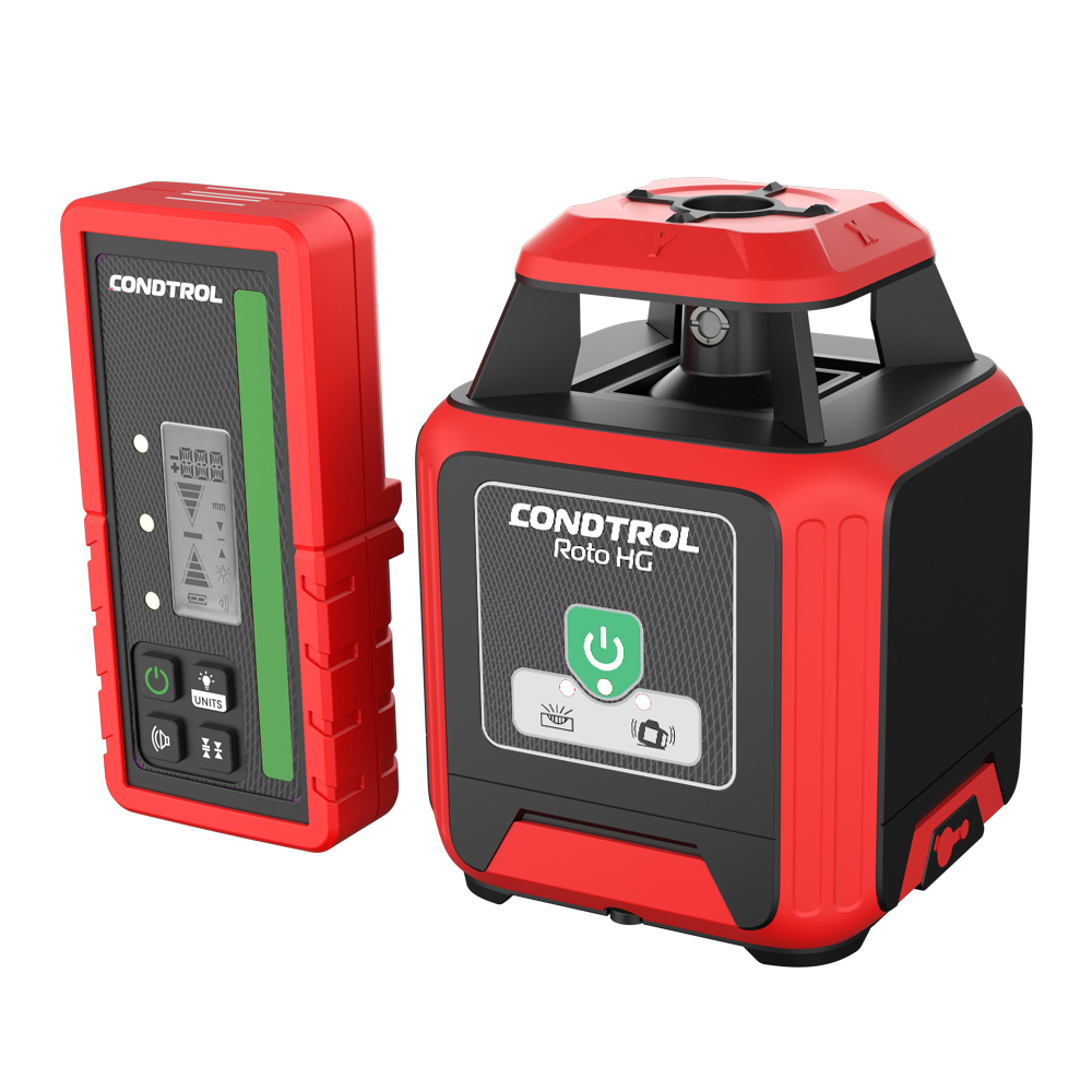 Ohne Text 847729 Horizontaler Rotationslaser mit GRÜNEM Laserstrahl Roto HG