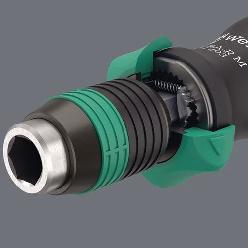 Detailbild 4074165 Bithandhalter 838 RA-R M 1/4 ″ mit Rapidaptor Schnellwechselfutter Komfort Plus Griff WERA