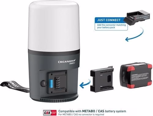 LED-Strahler AREA 6 CONNECT 54 W 3000 - 6000 lm IP65 SCANGRIP