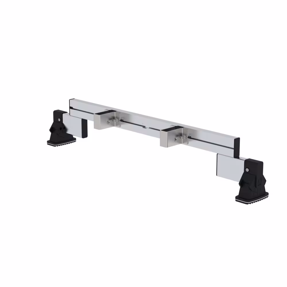 Munk Nachrüst-Traverse mit nivello®-Leiterschuh Breite 0,93 m mit Holmhöhe 73 mm von Günzburger Steigtechnik Munk Nachrüst-Traverse mit nivello®-Leiterschuh aus der Kategorie Spezialleitern, Berufsspezifische Produkte mit der Artikelnr. 030391