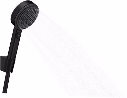 Hansgrohe Brauseset PULSIFY SELECT 105 3jet Relaxation Brauseschlauch 1,25 m matt-schwarz