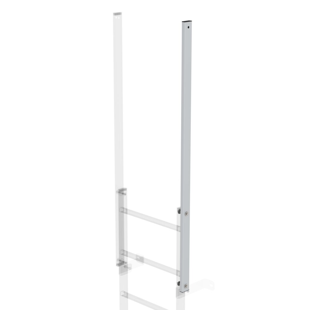 Munk Ausstiegsholm gerade Aluminium eloxiert von Günzburger Steigtechnik Munk Ausstiegsholm gerade aus der Kategorie Steigtechnik Zubehör & Ersatzteile mit der Artikelnr. 061243