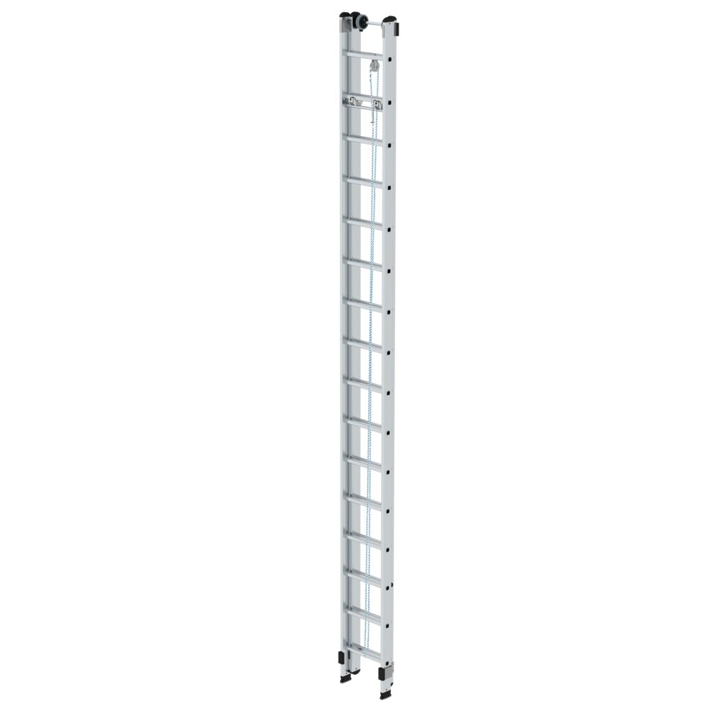 Produktbild (Abb. Ähnlich) 3812876 Munk 2-delige touwladder zonder dwarsbalk 2x16 sporten
