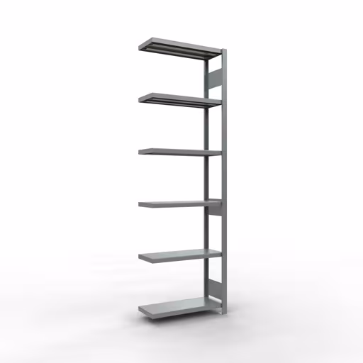 Anbauregal, Fachbodenregal Stecksystem MULTIplus250, 2500 x 750 x 300 mm (HxBxT), 6 Fachböden, Längenriegel, verzinkt von der Marke Schulte Lagertechnik Anbauregal, Fachbodenregal Stecksystem MULTIplus250, 2500 x 750 x 300 mm (HxBxT), 6 Fachböden, Längenriegel, verzinkt aus der Kategorie Anbauregal mit der Artikelnummer 12936-75-LR