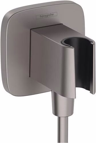 Hansgrohe Wandanschluss FixFit Q mit Brausehalter chrom